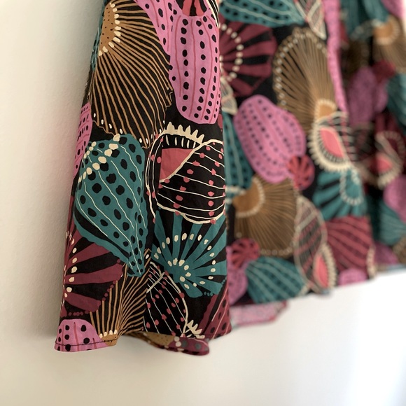 Farm Rio Mix Shell Skirt - Picture 10 of 11